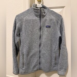 Women’s S Patagonia Gray Full-Zip Jacket